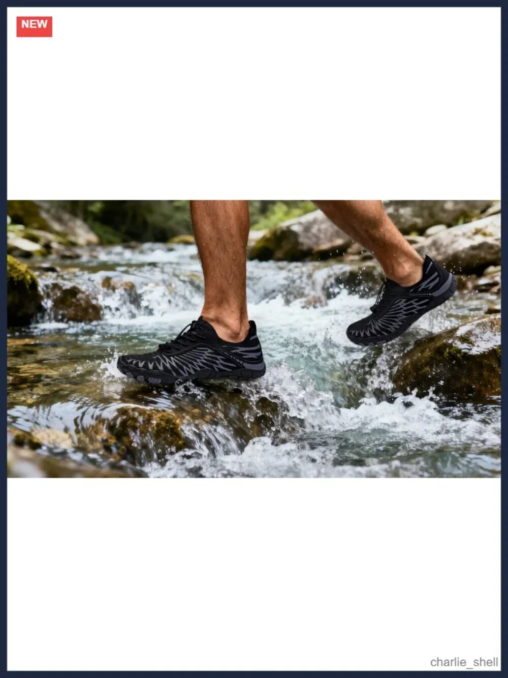 Barefoot Minimalist Water Shoes Wide Toe Box Zero Drop for Hiking Running